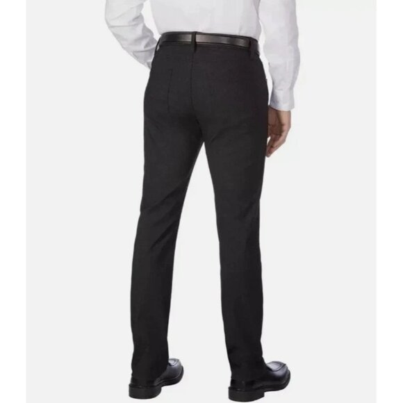 US Urban Star NWT Pants Stretch Relaxed Fit Straight Leg Dark Gray Size 32x34 - Picture 3 of 16